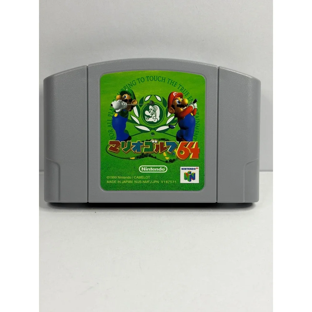 Mario Golf 64 Nintendo 64 N64 Japan Import CIB NUS-P-NMFJ Complete Boxed